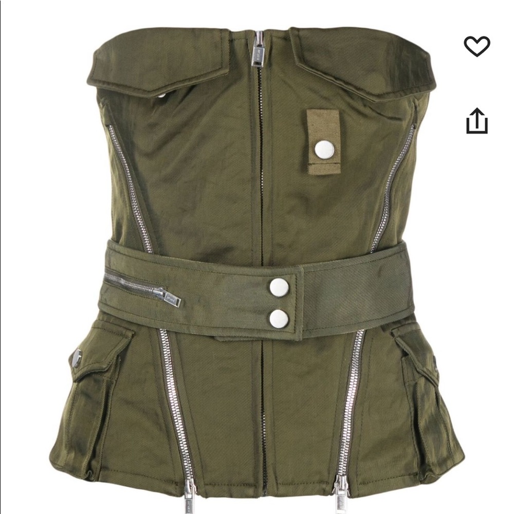 Dion lee corset top